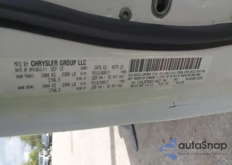 2013 Jeep Patriot Latitude z USA, uszkodzony, nr VIN 1C4NJRFB0DD114837